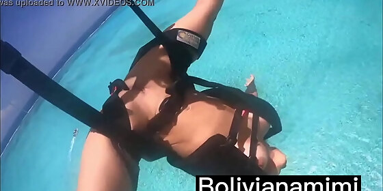 doing parasailing all naked and masturbating in the air watch it on bolivianamimi tv