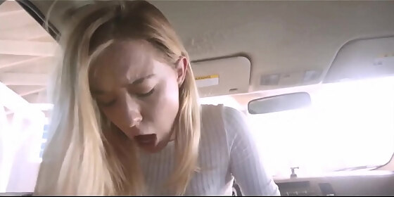 stepsister4k family fucking my hot petite blonde stepsister in my car pov haley reed