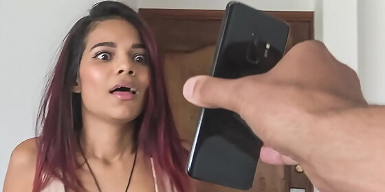 fit latina redhead sloppy blowjob and hard fuck