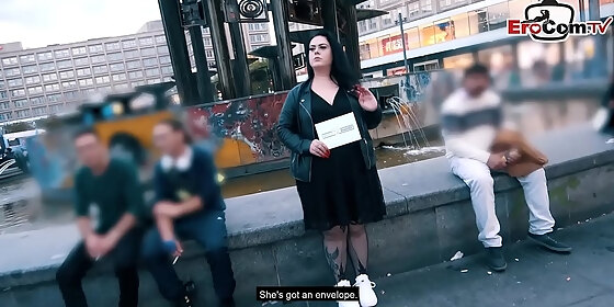 horny fat german teen get public pick up at erocom date with her big fat ass
