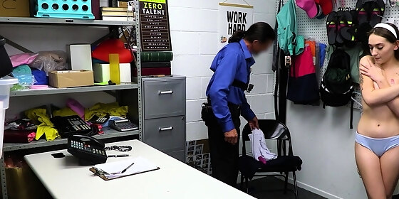curch teen girl busted stealing a dildo