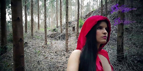 little red riding hood tatiana morales gets lost in the forest and is eaten by the wolf halloween special