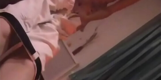 playful tanya is licking meat