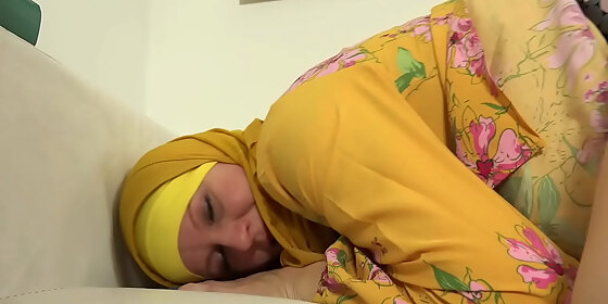 a woman in a hijab cheated on her husband