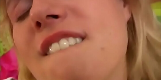 lad gives fang and balls to tough sucker blonde young girlfriend zhenya