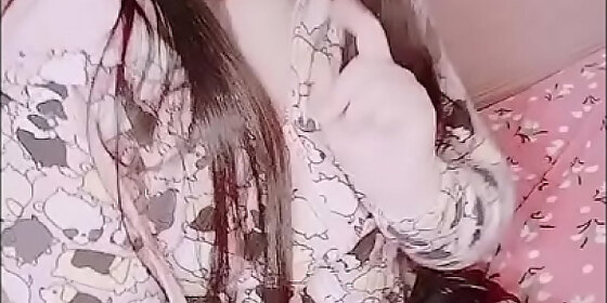 sluty tight teenager is excited to show her body and masturbate with you tight little pussy pretty small tits hana lily