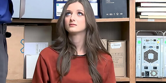 strict officer fucks shoplifter for her freedom