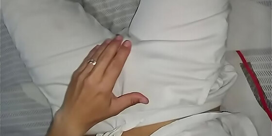 showing off my bulge for you in joggers marked penis