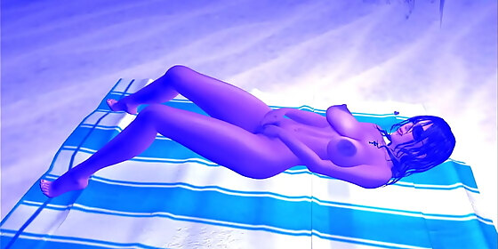 moonlit self pleasuring