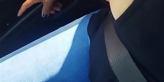 my wife coming back from the motel tired braless