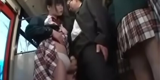 stranger seduces and fucks on the bus 1