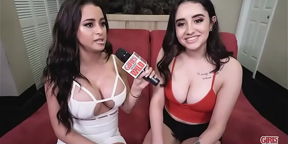 sofia does it on the red sofa