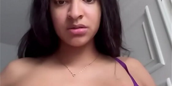 playing with new sucking toys on tits