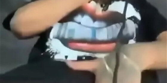 the perverse giving herself deo on stage
