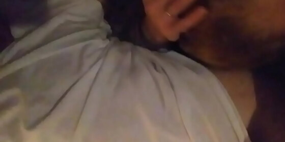 my girlfriend sucking my dick at her s house