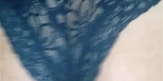 man wearing lacy panties n bra