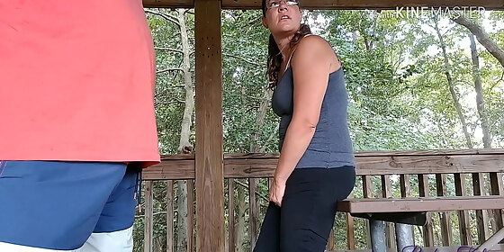 almost caught fucking wife on public park bench becky tailorxxx
