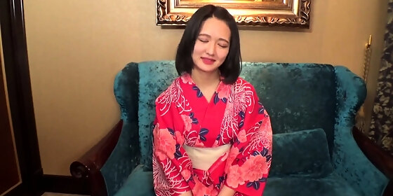 busty japanese teen fingering on camera