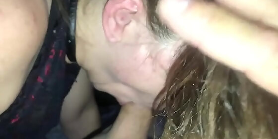 baby girl gives daddys cock no hands cum in mouth