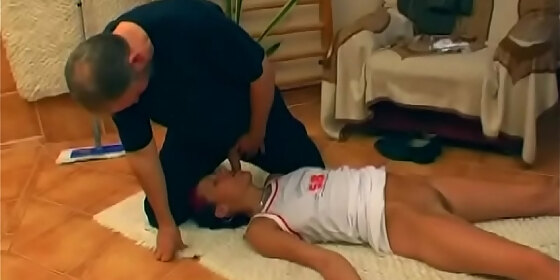 hottie marty shows meat riding skills