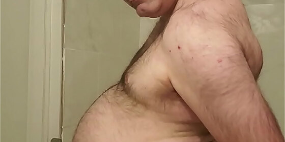 nude martin lavalle introduces a butt plug into his anus