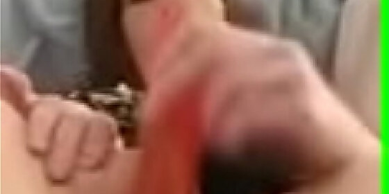 hot milf bored so she plays with her dildo until she cums
