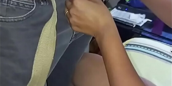 pulling down our friend s pants while he shows us his hard cock and she spanks him