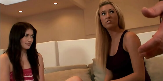 step dad fucks hot and her best friend