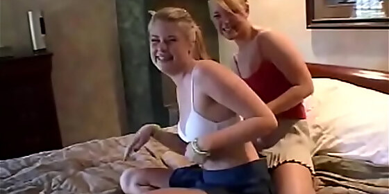little summer is with her lesbian blonde girlfriend