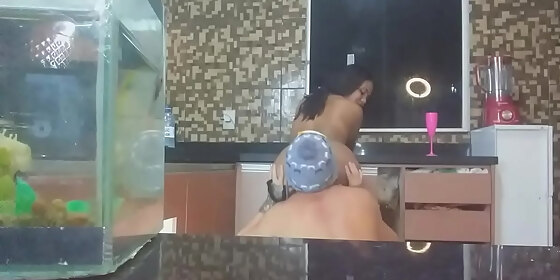 i put the hidden camera to record our hot naughty love flakael