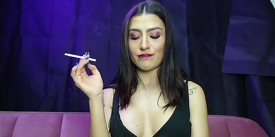 smoking and squirting like crazy