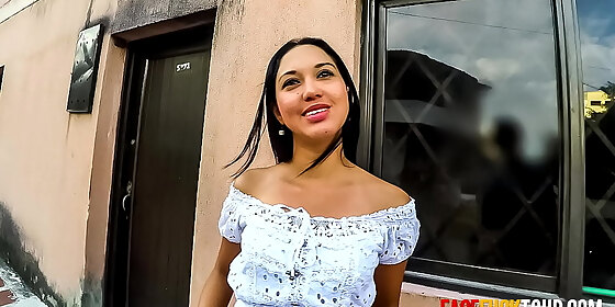 hard face fuck for beautiful mexican babe