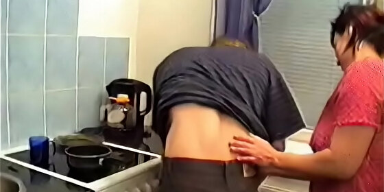 russian step mom seduced to her