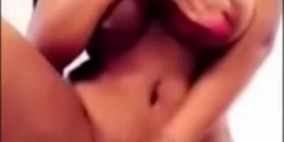 hot ebony shows off her big tits masturbates follow sapphiresquirt on twitter and s for more