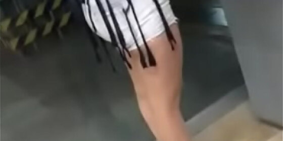 my wife showing her breasts in public