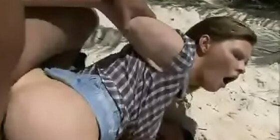 big tittied starlet tarra white gets anally fucked on the beach
