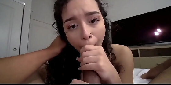 stepbroher fucking his stepsister in exchange of making him change his house rules