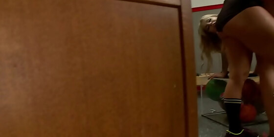 lesbian athletes anally fucked by coach