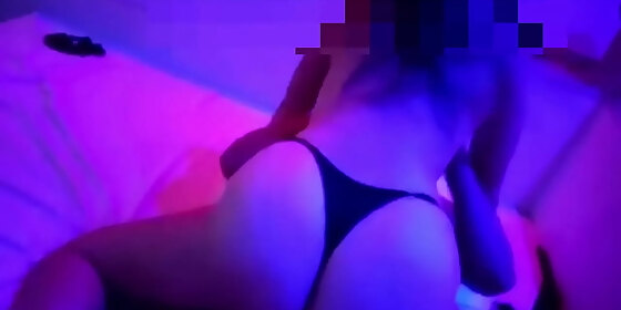 young wife moaning with friend at motel and cuckold filming condom escapes and she keeps sitting