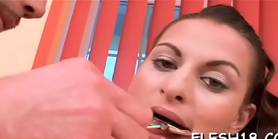 sausages get jerked by sex starved woman alana