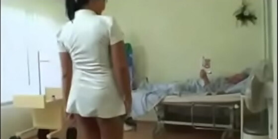 nurse and old man