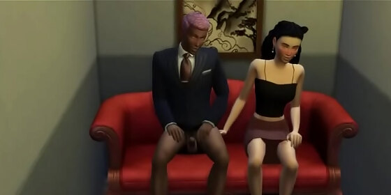 pimp sex with prostitute handjob